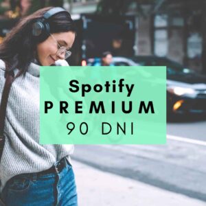 Konto Spotify PREMIUM – 90 dni (doładowanie Twojego konta)